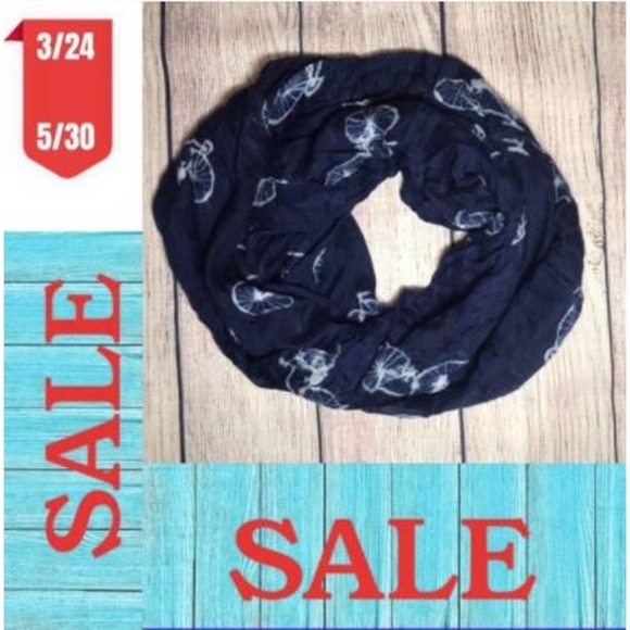 Bicycle Infinity Scarf - Picture 1 of 4